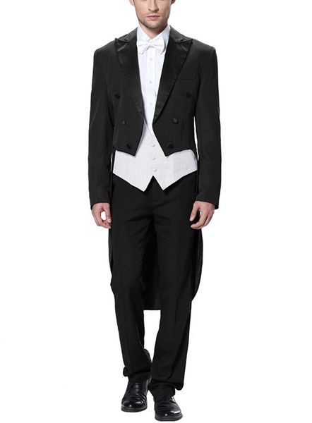 men's suits & blazers white house steward dress leisure tuxedo 3-piece suit business blazer jacket vest pants, White;black
men's suits & blazers white house steward dress leisure tuxedo 3-piece suit business blazer jacket vest pants, White;black