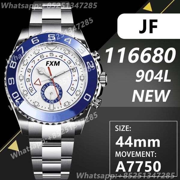 wristwatches men's automatic mechanical watch yachtmaster ii 2021 baselworld 116680 ss blue ceramic jf 1:1 edition on bracelet a7750, Slivery;brown
wristwatches men's automatic mechanical watch yachtmaster ii 2021 baselworld 116680 ss blue ceramic jf 1:1 edition on bracelet a7750, Slivery;brown