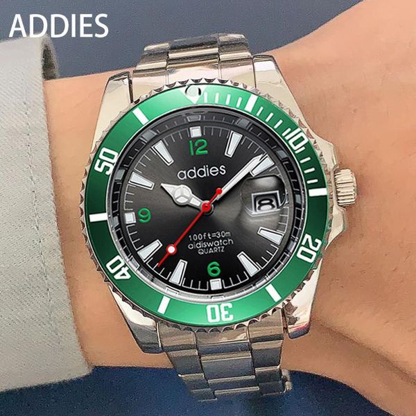 wristwatches addies sport wristwatch for man brand stainless steel waterproof clocks men watch military quartz montre homme, Slivery;brown
wristwatches addies sport wristwatch for man brand stainless steel waterproof clocks men watch military quartz montre homme, Slivery;brown