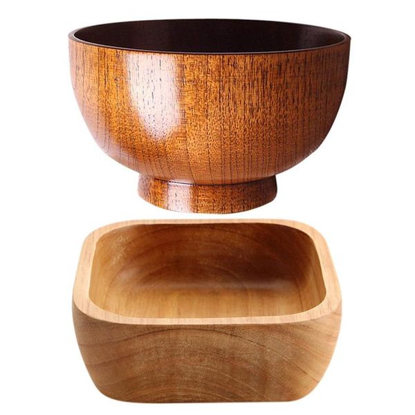 bowls 2 pcs wooden bowl for soup rice noodles kids lunch box kitchen tableware, 12.8 x 4.5cm & 11 7cm
bowls 2 pcs wooden bowl for soup rice noodles kids lunch box kitchen tableware, 12.8 x 4.5cm & 11 7cm