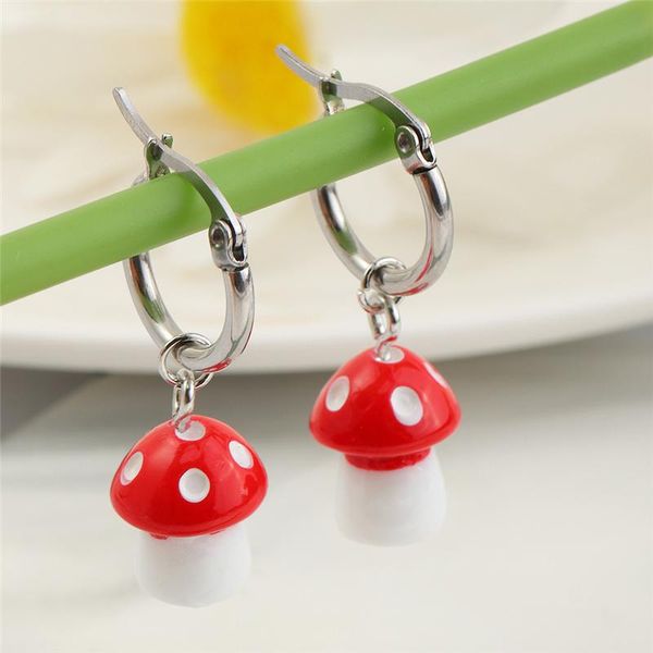 hoop & huggie luokey 2021 geometric small cute red mushroom earrings for women elegant fashion harajuku korean charm jewelry, Golden;silver
hoop & huggie luokey 2021 geometric small cute red mushroom earrings for women elegant fashion harajuku korean charm jewelry, Golden;silver