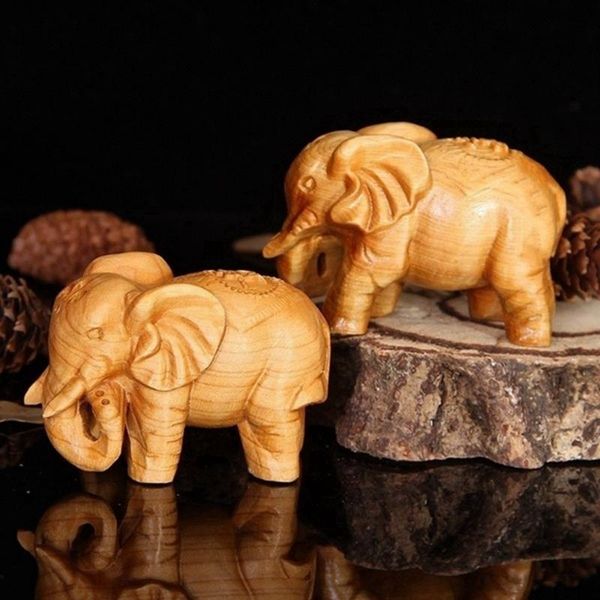 decorative objects & figurines natural thuja wood elephant craft carved wooden mini animals antique decoration
decorative objects & figurines natural thuja wood elephant craft carved wooden mini animals antique decoration