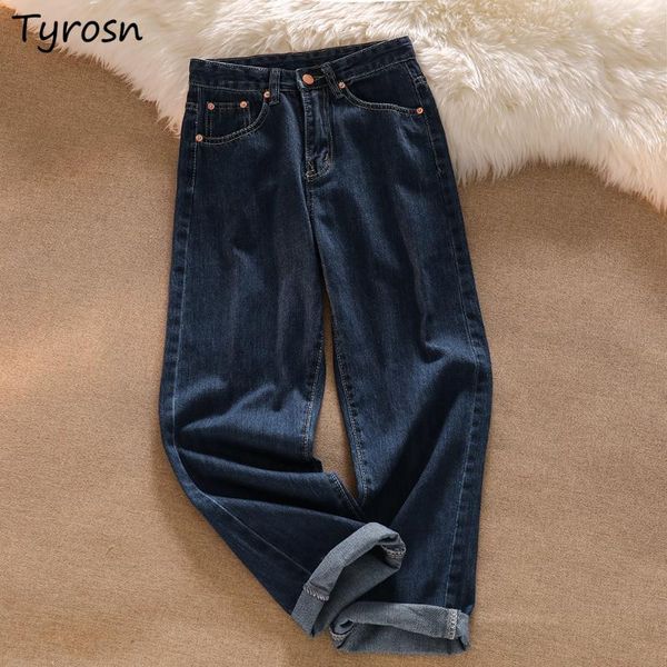 women's jeans women straight simple all-match solid ulzzang fashionable classic vintage leisure streetwear femme elegant, Blue
women's jeans women straight simple all-match solid ulzzang fashionable classic vintage leisure streetwear femme elegant, Blue