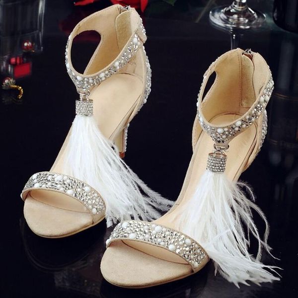 designers women sandals crystal embellishment one buckle ladies shoes front big tassel bride wedding runway, Black
designers women sandals crystal embellishment one buckle ladies shoes front big tassel bride wedding runway, Black