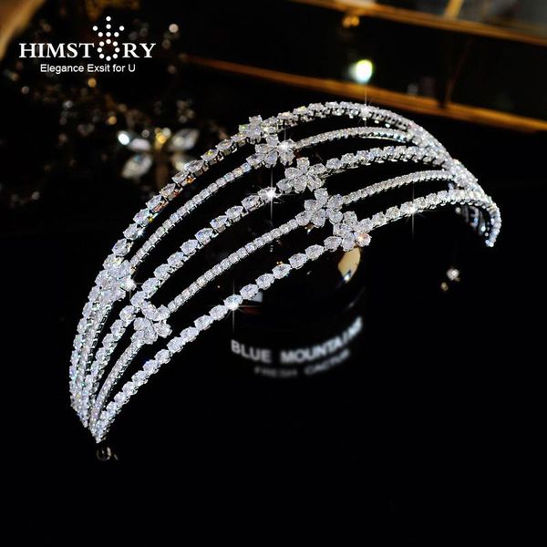 hair clips & barrettes himstory multi-layer headband wedding tiara bride crown cubic zircon headdress bridal accessories, Golden;silver
hair clips & barrettes himstory multi-layer headband wedding tiara bride crown cubic zircon headdress bridal accessories, Golden;silver