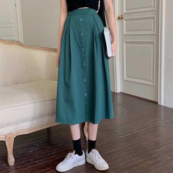 skirts hzirip summer high waist loose gentle elegant solid cotton linen korean 2021 casual chic fashion mid-calf all-match skirt, Black
skirts hzirip summer high waist loose gentle elegant solid cotton linen korean 2021 casual chic fashion mid-calf all-match skirt, Black