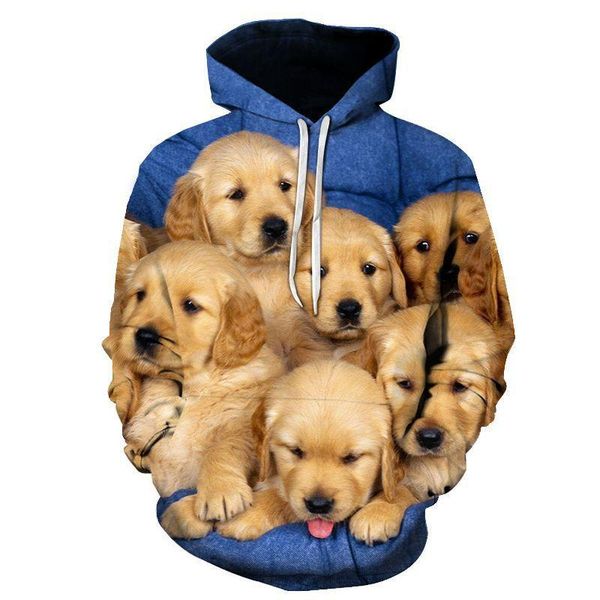 men's hoodies & sweatshirts 2021 casual dog pet 3d digital printing men and women hooded sweater oversize sweatshirt, Black
men's hoodies & sweatshirts 2021 casual dog pet 3d digital printing men and women hooded sweater oversize sweatshirt, Black