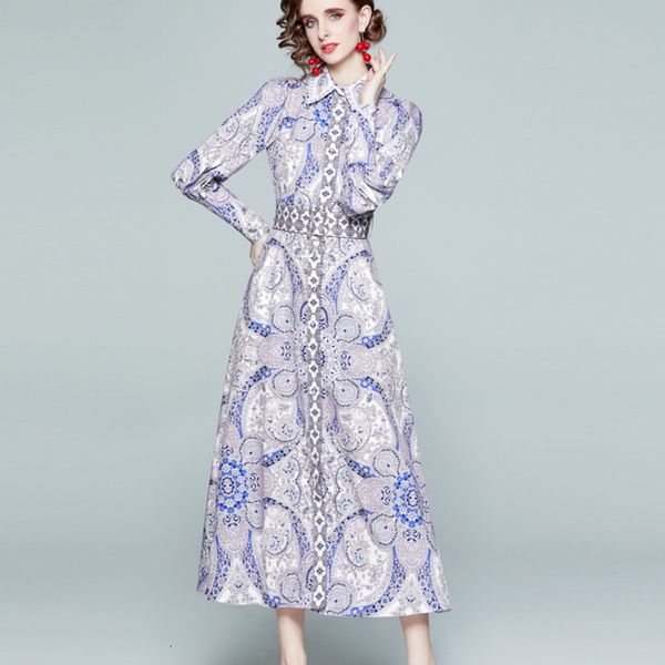 casual dresses 2021 spring vintage print long women fashion lantern sleeve bohemian beach holiday maxi with belt kc1f, Black;gray
casual dresses 2021 spring vintage print long women fashion lantern sleeve bohemian beach holiday maxi with belt kc1f, Black;gray