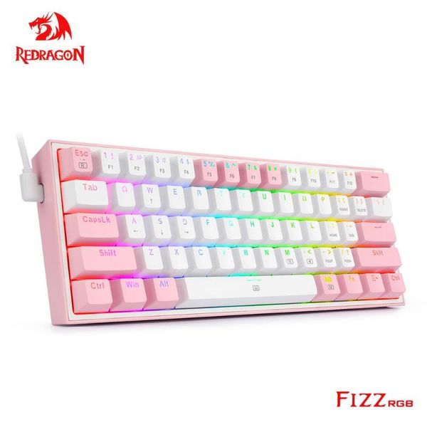 keyboards redragon fizz rgb usb mini mechanical gaming keyboard red switch 61 keys wired detachable cable,portable for travel k617
keyboards redragon fizz rgb usb mini mechanical gaming keyboard red switch 61 keys wired detachable cable,portable for travel k617