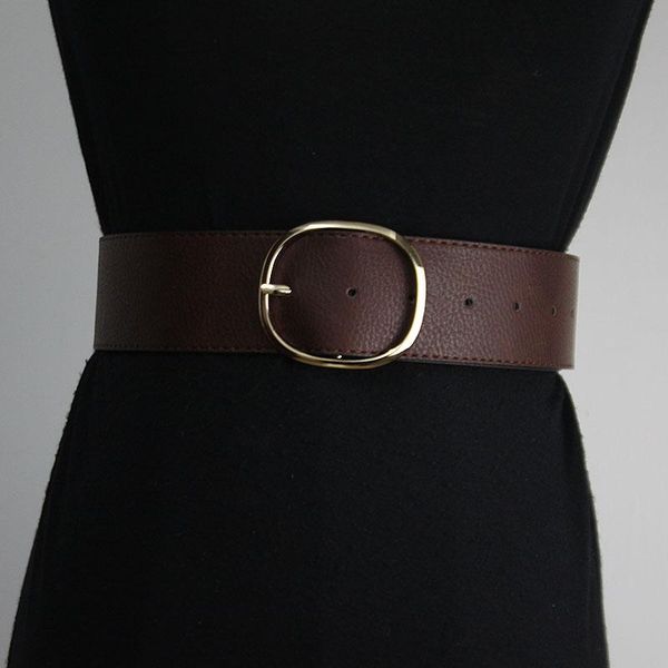 belts korean version ultra wide waist cover women's simple and versatile fashion with dress shirt sweater coat belt, Black;brown
belts korean version ultra wide waist cover women's simple and versatile fashion with dress shirt sweater coat belt, Black;brown