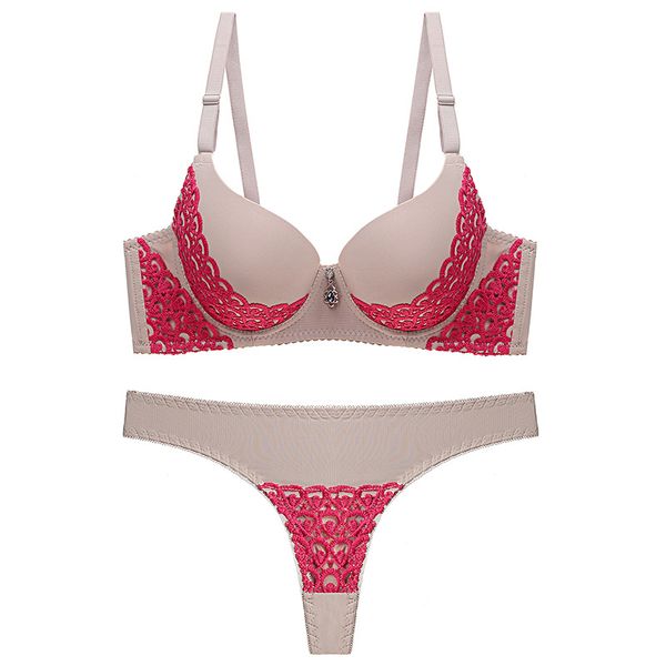 Underwires Lace Bra and Thong Set Underwear Women Set Push Up Bra Plus Size Sexy Intimates Lingerie Femme Underwear & Sleepwears, Black
Underwires Lace Bra and Thong Set Underwear Women Set Push Up Bra Plus Size Sexy Intimates Lingerie Femme Underwear & Sleepwears, Black