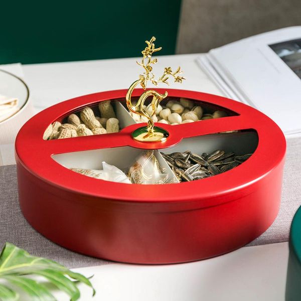 piece ceramic snack box with lid separated nut fruit platter tray creative dried storage container dishes & plates
piece ceramic snack box with lid separated nut fruit platter tray creative dried storage container dishes & plates