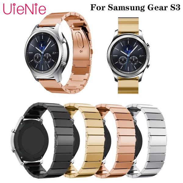watch bands for samsung gear s3 22mm metal stainless steel strap galaxy 46mm butterfly buckle bracelet replacement wristband, Black;brown
watch bands for samsung gear s3 22mm metal stainless steel strap galaxy 46mm butterfly buckle bracelet replacement wristband, Black;brown