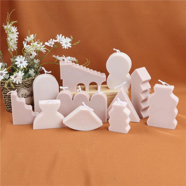 craft tools 11 simple geometric shape scented candle silicone mold ins style diy shooting props home decoration
craft tools 11 simple geometric shape scented candle silicone mold ins style diy shooting props home decoration