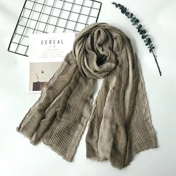 scarves men bandana scarf autumn winter striped ruffled jacquard for cotton linen long shawl fashion brand male neck warmer, Blue;gray
scarves men bandana scarf autumn winter striped ruffled jacquard for cotton linen long shawl fashion brand male neck warmer, Blue;gray