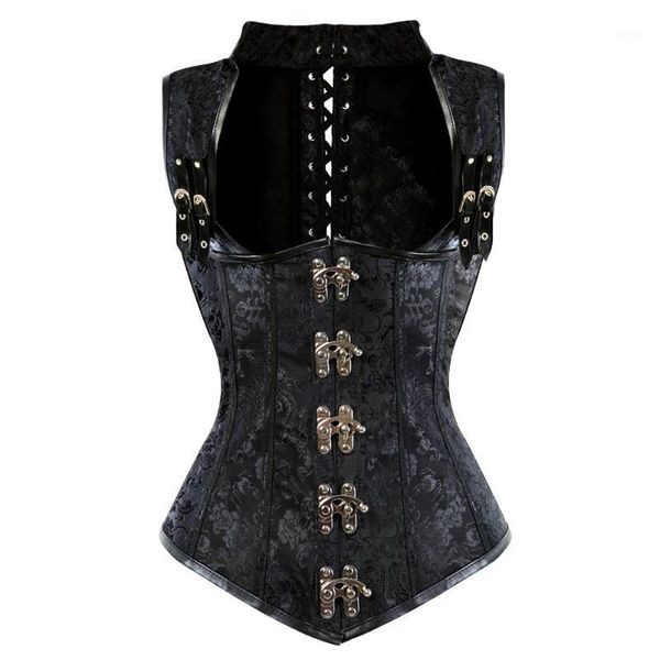 europe and the united states black jacquard luxury metal lock toning spot wholesale issuing bustiers & corsets, Black;white
europe and the united states black jacquard luxury metal lock toning spot wholesale issuing bustiers & corsets, Black;white