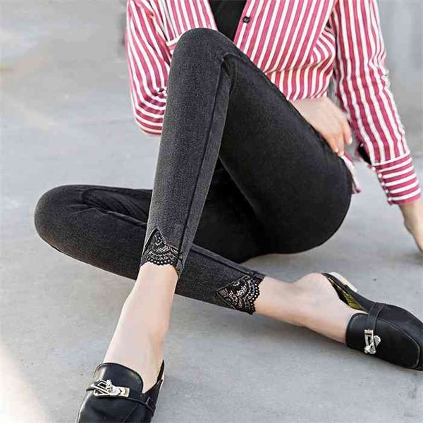 lace skinny jeans woman new autumn fashion boyfriend washed elastic denim trousers pencil slim capris pants imitation jean femme, Blue
lace skinny jeans woman new autumn fashion boyfriend washed elastic denim trousers pencil slim capris pants imitation jean femme, Blue