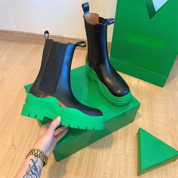 thick bottom smoke pipe boots avocado color increased jelly color women's short boots british style single boots 211103, Black
thick bottom smoke pipe boots avocado color increased jelly color women's short boots british style single boots 211103, Black