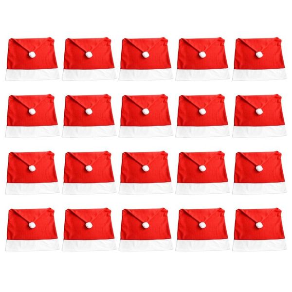 chair covers christmas dinner table decoration suit 20 pcs santa clause red hat for xmas party decor
chair covers christmas dinner table decoration suit 20 pcs santa clause red hat for xmas party decor