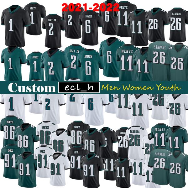 2021 phi football jersey custom men women youth 1 jalen hurts 2 darius slay jr 6 devonta smith 11 carson wentz 26 green game 86 zach ertz 91, Black;red
2021 phi football jersey custom men women youth 1 jalen hurts 2 darius slay jr 6 devonta smith 11 carson wentz 26 green game 86 zach ertz 91, Black;red