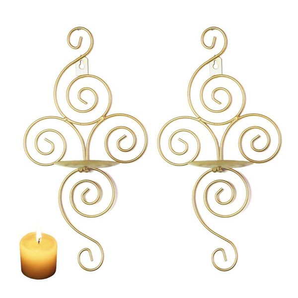 candle holders 1 pair wall hanging metal iron gold black candlestick holder ornament for bar weddings home decoration
candle holders 1 pair wall hanging metal iron gold black candlestick holder ornament for bar weddings home decoration