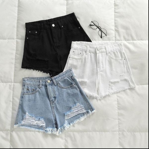 casual cool womens shorts summer short jeans women mid waists for girl fashion ladies hole s~2xl, White;black
casual cool womens shorts summer short jeans women mid waists for girl fashion ladies hole s~2xl, White;black