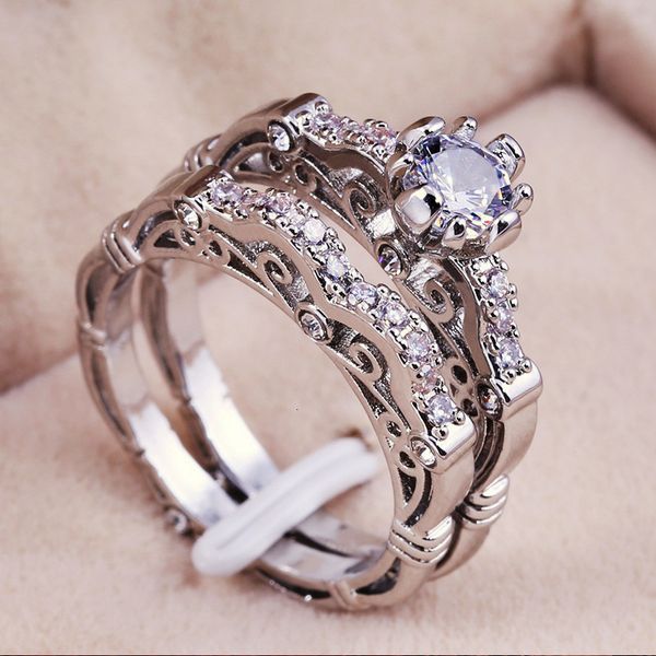 mens and womens ring cao shi's classic temperament lady's pair of s inlaid with zircon, Golden;silver
mens and womens ring cao shi's classic temperament lady's pair of s inlaid with zircon, Golden;silver