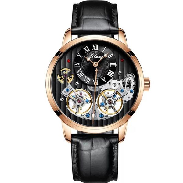 wristwatches mens mechanical watches double tourbillon automatic fashion business pagani design reloj 2021, Slivery;brown
wristwatches mens mechanical watches double tourbillon automatic fashion business pagani design reloj 2021, Slivery;brown