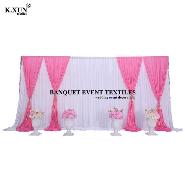 party decoration 2021 ice silk wedding backdrop curtain stage background with colors swag drapery event
party decoration 2021 ice silk wedding backdrop curtain stage background with colors swag drapery event