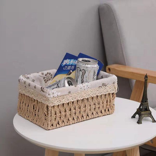 storage baskets desksundries toy key basket cosmetic box snack straw rattan woven cloth organizers
storage baskets desksundries toy key basket cosmetic box snack straw rattan woven cloth organizers