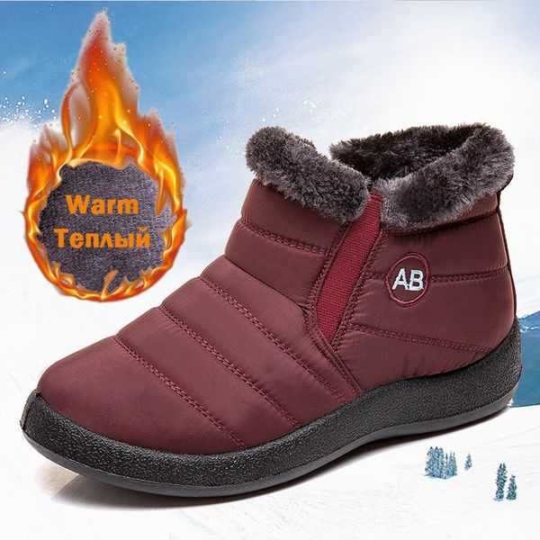 boots snow boots dwaterproof water for women fashion winter shoes casual ankle mujer warm d6mo, Black
boots snow boots dwaterproof water for women fashion winter shoes casual ankle mujer warm d6mo, Black