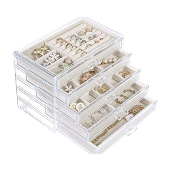 jewelry pouches, bags flannelette 1-2-3-4-5 drawer storage box series ring transparent, Pink;blue
jewelry pouches, bags flannelette 1-2-3-4-5 drawer storage box series ring transparent, Pink;blue