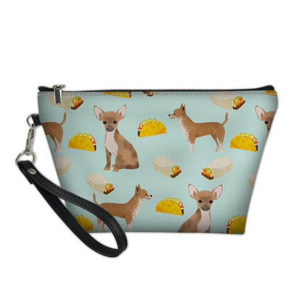 school bags chihuahua casual women big make up case makeup bag 3d print female travel cosmetic fashion pu leather
school bags chihuahua casual women big make up case makeup bag 3d print female travel cosmetic fashion pu leather