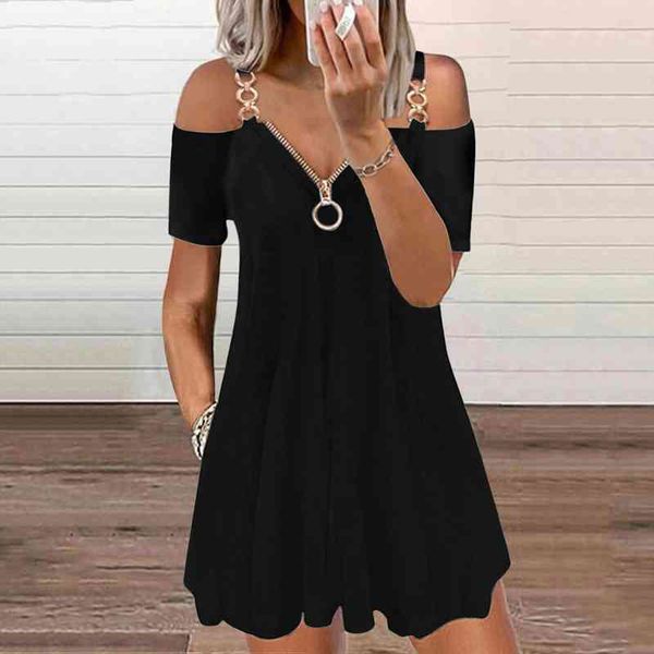 summer women casual cold shoulder dress plus size short sleeve elegant dresses for women clothing vestidos mujer verano, Black;gray
summer women casual cold shoulder dress plus size short sleeve elegant dresses for women clothing vestidos mujer verano, Black;gray