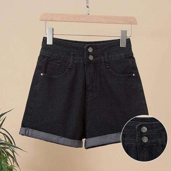 women's shorts aibeautyer summer women high waist casual streetwear female loose lady jeans button wide leg retro blue denim, White;black
women's shorts aibeautyer summer women high waist casual streetwear female loose lady jeans button wide leg retro blue denim, White;black