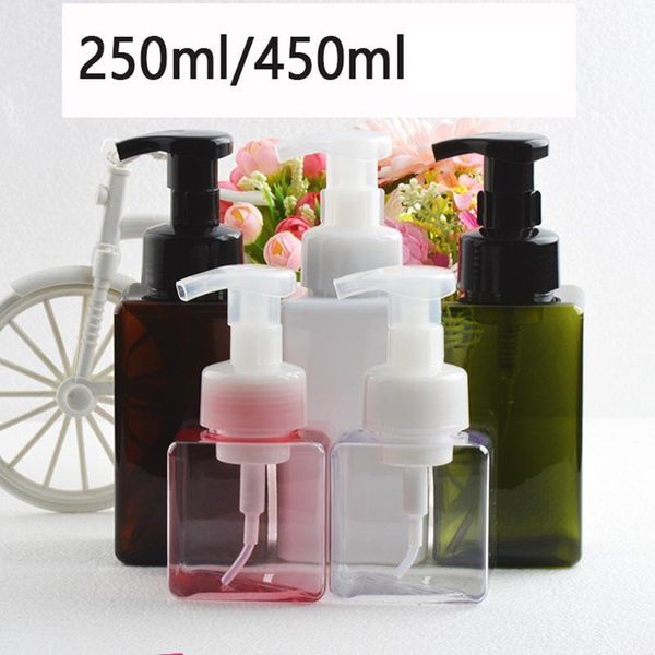 250/450ml plastic empty hand pump dispenser bottle bathroom shampoo lotion shower gel travel portable refillable bottles storage & jars
250/450ml plastic empty hand pump dispenser bottle bathroom shampoo lotion shower gel travel portable refillable bottles storage & jars