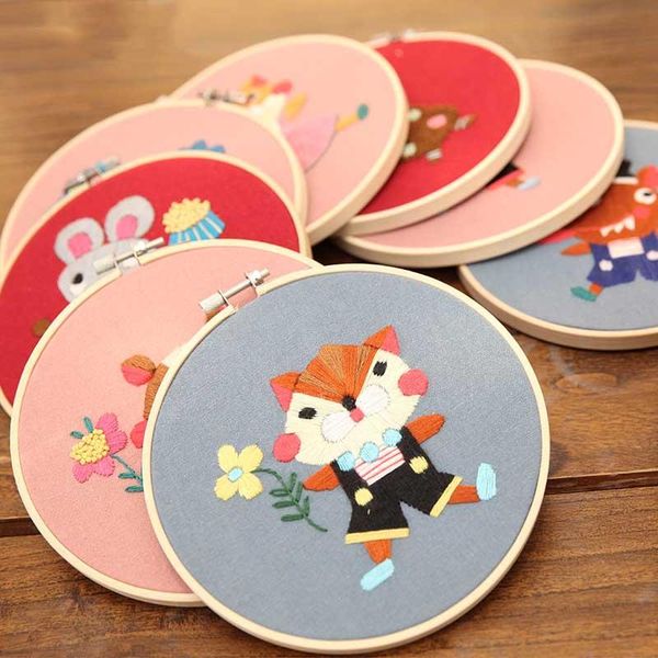 cartoon animal embroidery kit with bamboo hoop diy needlework cross stitch handmade for beginner sewing art gift home decor other arts and c
cartoon animal embroidery kit with bamboo hoop diy needlework cross stitch handmade for beginner sewing art gift home decor other arts and c