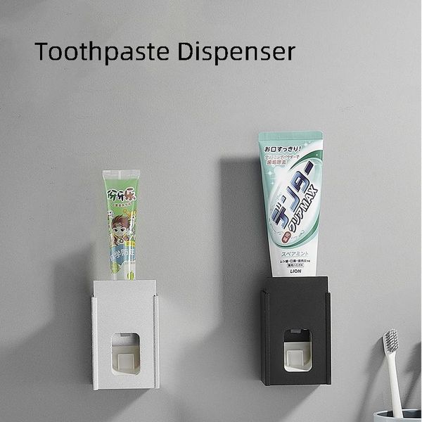 toothbrush holders automatic toothpaste dispenser wall mounted dust-proof holder aluminium alloy storage rack bathroom accessories set squee
toothbrush holders automatic toothpaste dispenser wall mounted dust-proof holder aluminium alloy storage rack bathroom accessories set squee