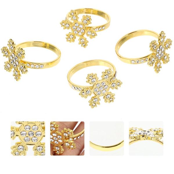 napkin rings 4pcs exquisite snowflake button fixing buckle dinner table decor
napkin rings 4pcs exquisite snowflake button fixing buckle dinner table decor