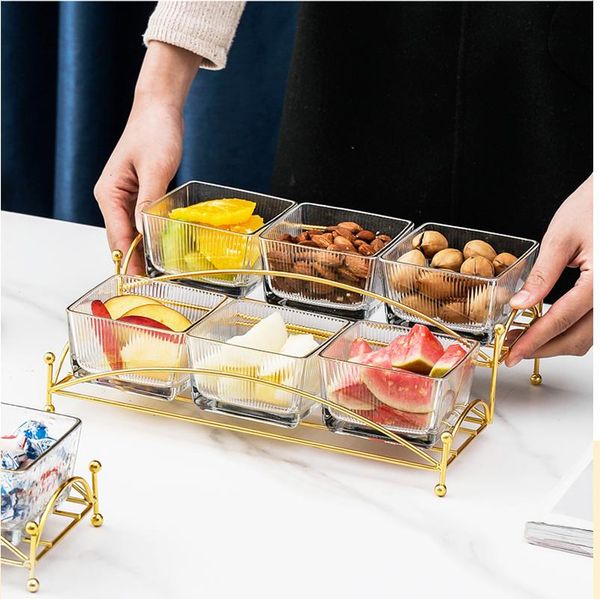 dishes & plates european-style glass fruit snack plate dried creative division household kitchen supplies
dishes & plates european-style glass fruit snack plate dried creative division household kitchen supplies