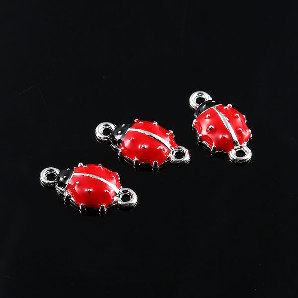 handmade holiday gift handiwork black red enamel ladybird charm for diy jewelry 200pcs wholesale, Bronze;silver
handmade holiday gift handiwork black red enamel ladybird charm for diy jewelry 200pcs wholesale, Bronze;silver
