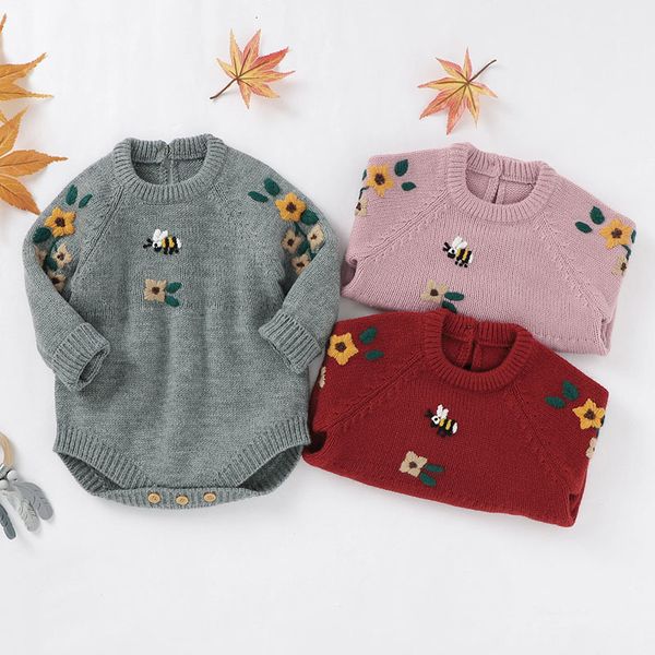 boys girls autumn winter infant baby boy girl kids embroider knitting long sleeve rompers clothes black friday 7b64, Blue
boys girls autumn winter infant baby boy girl kids embroider knitting long sleeve rompers clothes black friday 7b64, Blue