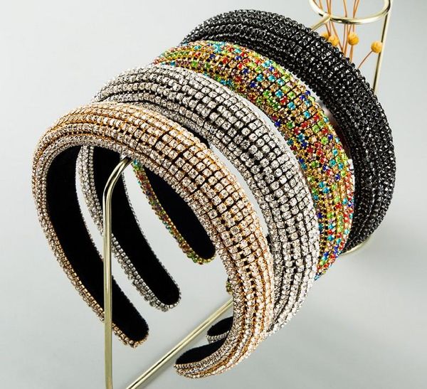 hair accessories baroque full crystal bands for women lady luxury shiny padded diamond headband hoop fashion, Slivery;white
hair accessories baroque full crystal bands for women lady luxury shiny padded diamond headband hoop fashion, Slivery;white
