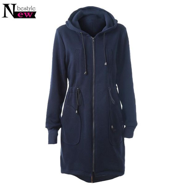 women's hoodies & sweatshirts yle long hooded women with pockets zipper jackets feminine solid drawstring outerwear moletom, Black
women's hoodies & sweatshirts yle long hooded women with pockets zipper jackets feminine solid drawstring outerwear moletom, Black