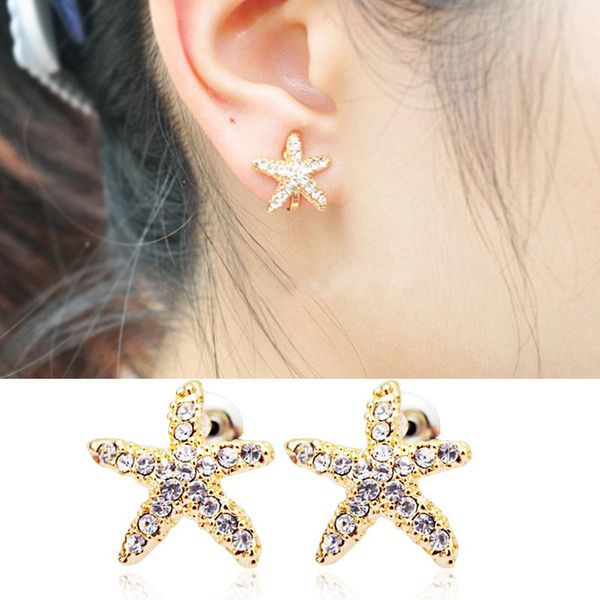 clip-on & screw back 2021 fashion creative seastar earcuff tassel earring clip for woman girl without piercing gift zircon, Silver
clip-on & screw back 2021 fashion creative seastar earcuff tassel earring clip for woman girl without piercing gift zircon, Silver