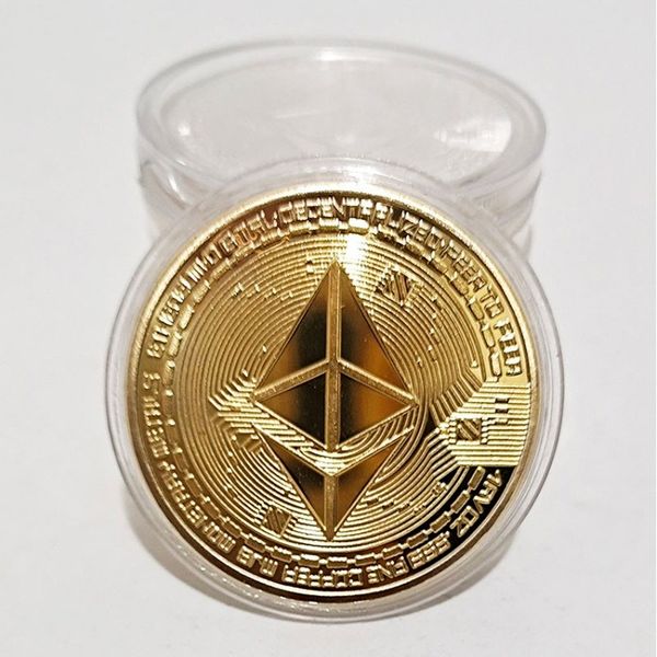 ether bitcoin virtual coin commemorative medallion gold-plated silver-plated play coin metal crafts etheric.
ether bitcoin virtual coin commemorative medallion gold-plated silver-plated play coin metal crafts etheric.