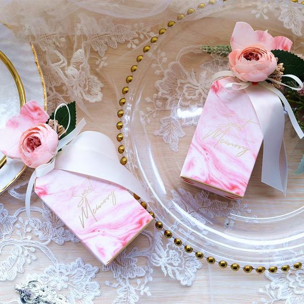 gift wrap 20pcs wedding favors candy box with flowers ribbons sweet chocolate cookies bags birthday guests event party supplies
gift wrap 20pcs wedding favors candy box with flowers ribbons sweet chocolate cookies bags birthday guests event party supplies