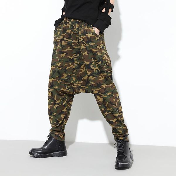 women's pants & capris hip hop pant women camouflage drop crotch plus size loose harem 2021 spring autumn long cross-pants casual girls, Black;white
women's pants & capris hip hop pant women camouflage drop crotch plus size loose harem 2021 spring autumn long cross-pants casual girls, Black;white