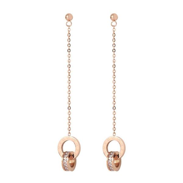 stud yun ruo rose gold color mosaic zircon tassel earring titanium steel fashion jewelry birthday gift never fade drop, Golden;silver
stud yun ruo rose gold color mosaic zircon tassel earring titanium steel fashion jewelry birthday gift never fade drop, Golden;silver