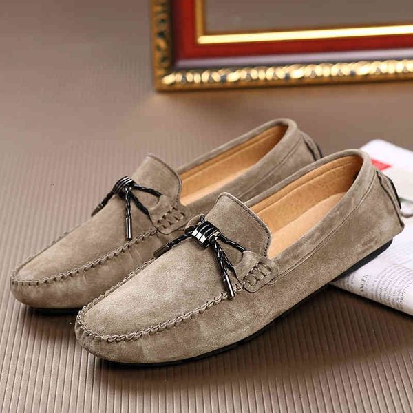 dress shoes men 2021 fashion boat loafers man comfy cow suede leather flats summer classic casual rih9, Black
dress shoes men 2021 fashion boat loafers man comfy cow suede leather flats summer classic casual rih9, Black